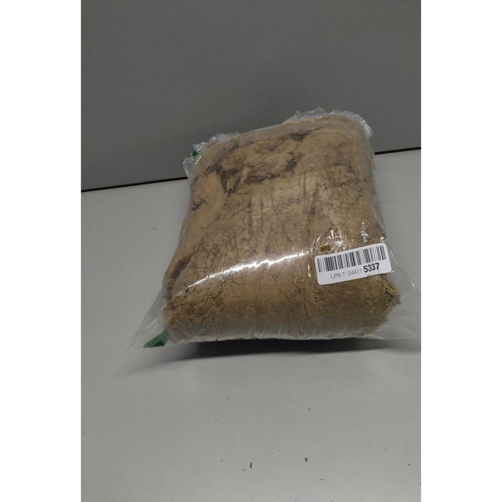Brown Sherpa Zip-Up Cropped Jacket - Picture 4 of 5